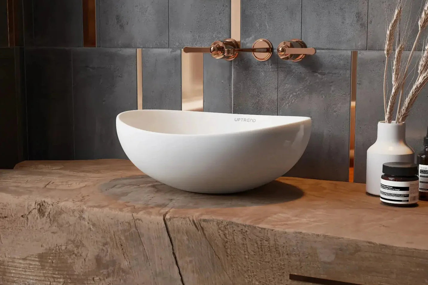 witte lavabo badkamer