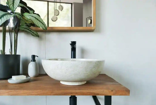 matte waskom terrazzo