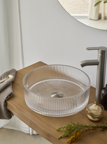 Glazen Waskom Casteno - Waskommenshop.com